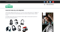 Desktop Screenshot of alexmetric.com